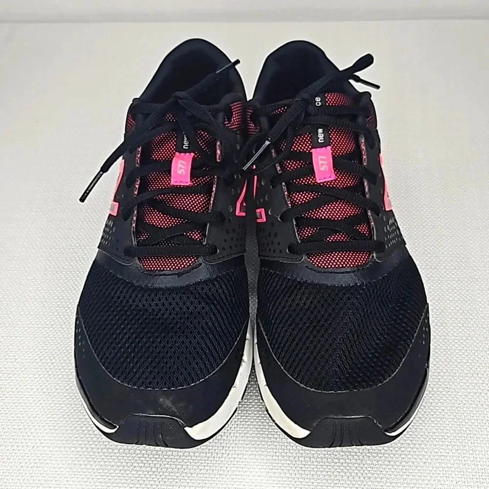 New Balance 577 Pink and Black Sneakers Women's Size 8.5 - Picture 3 of 16